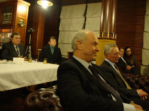 На встрече с послом России в Латвии А. Вешняковым в DEC. Рига, 03.03.2011.